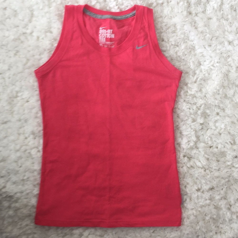 Nike Women's pink dri-fit tank top small - Picture 2 of 5